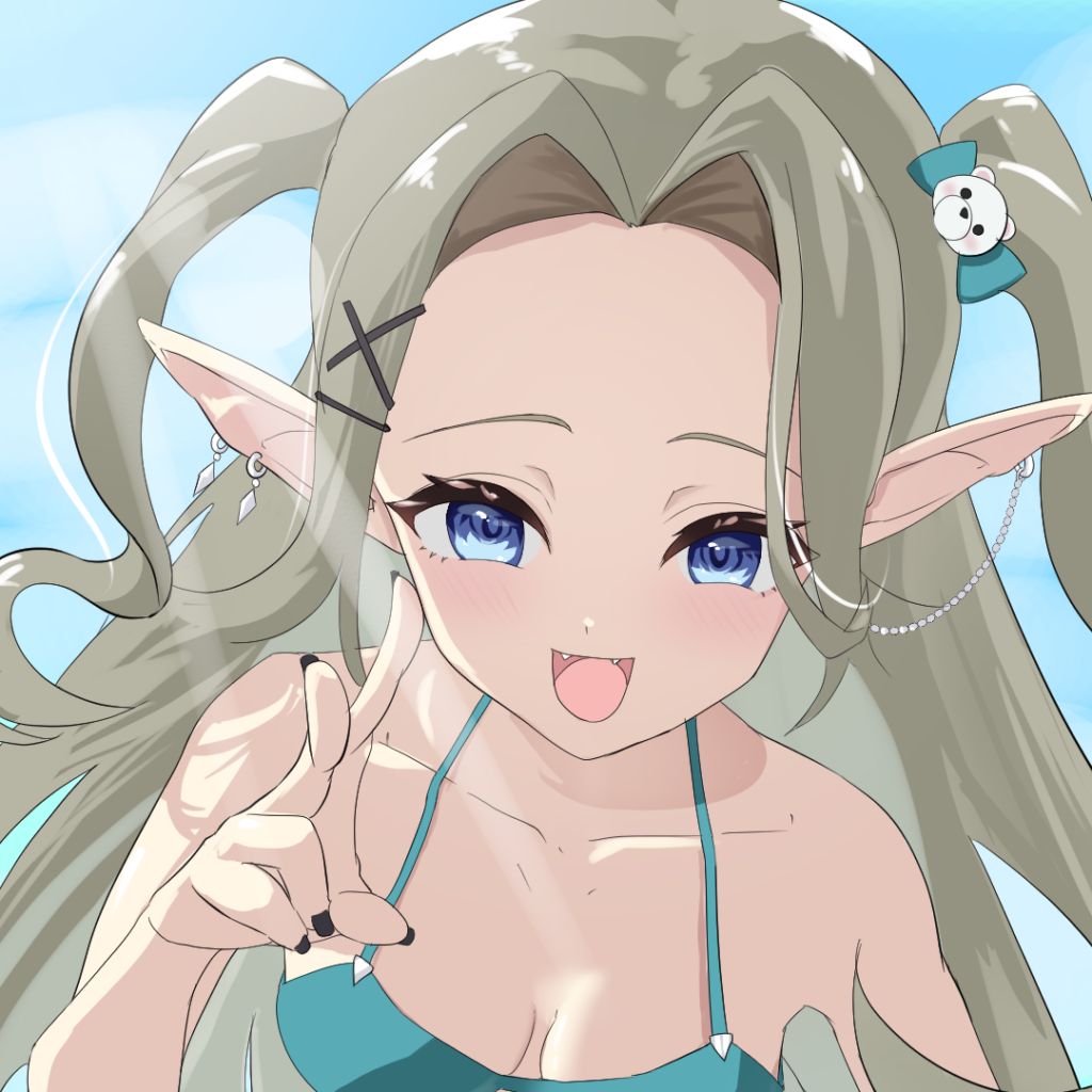 一枚絵（イラスト）【蝶喃しるふ様】