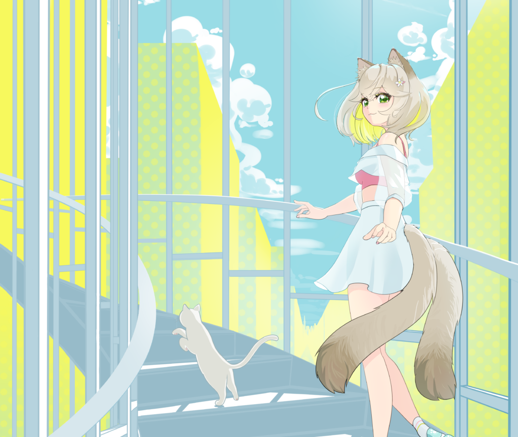 オリソン「step」イラスト【花ヶ華ゆい様】