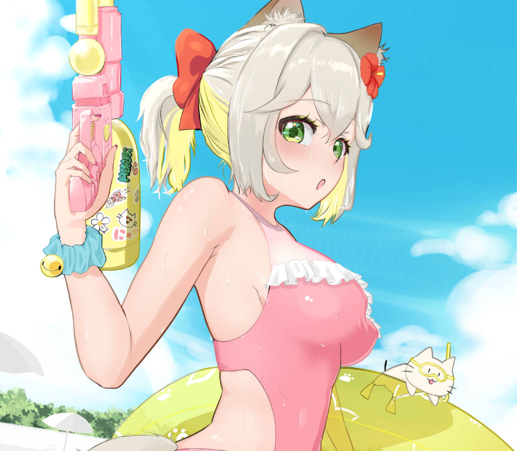 一枚絵（イラスト）【花ヶ華ゆい様】