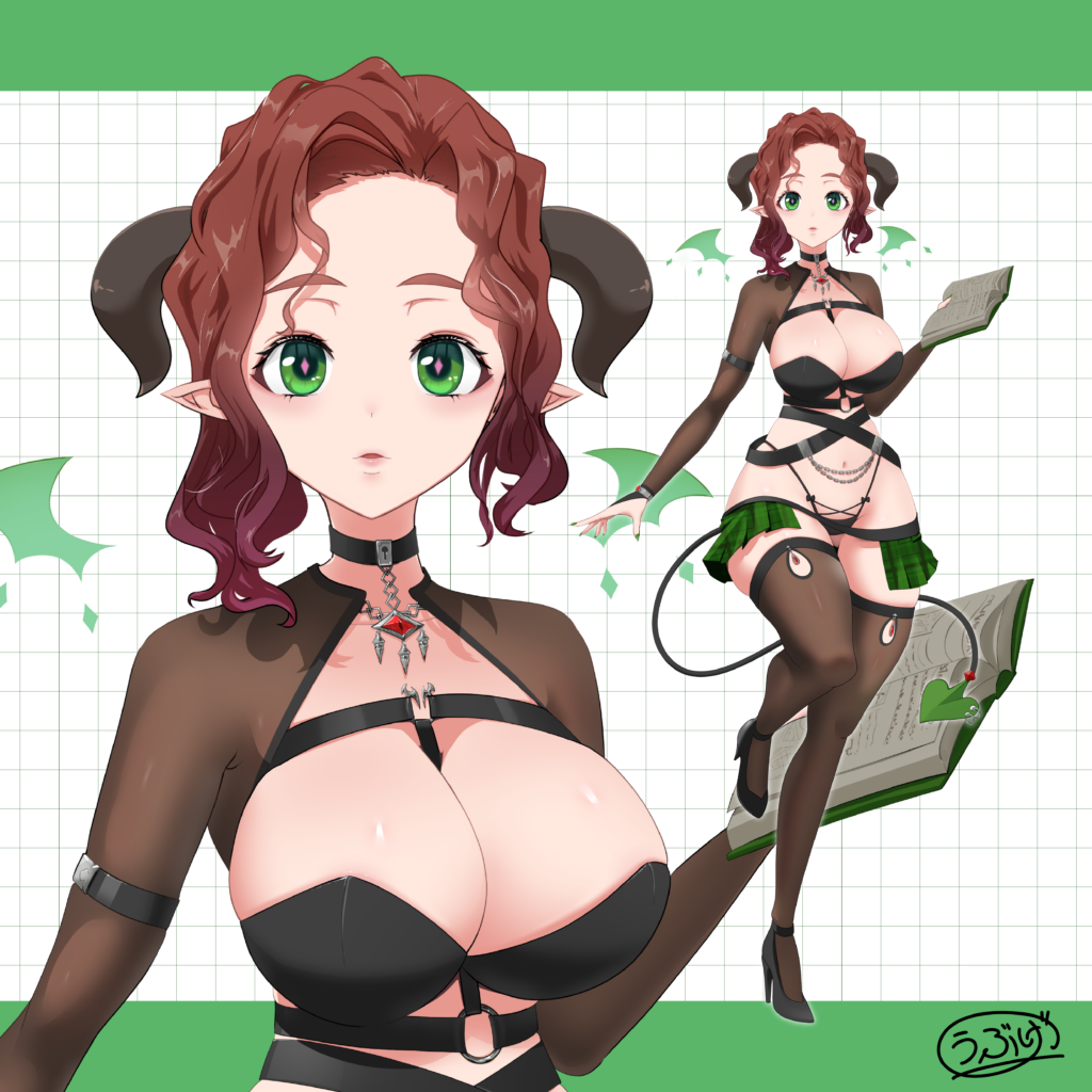 立ち絵（キャラクターデザイン）【創作】